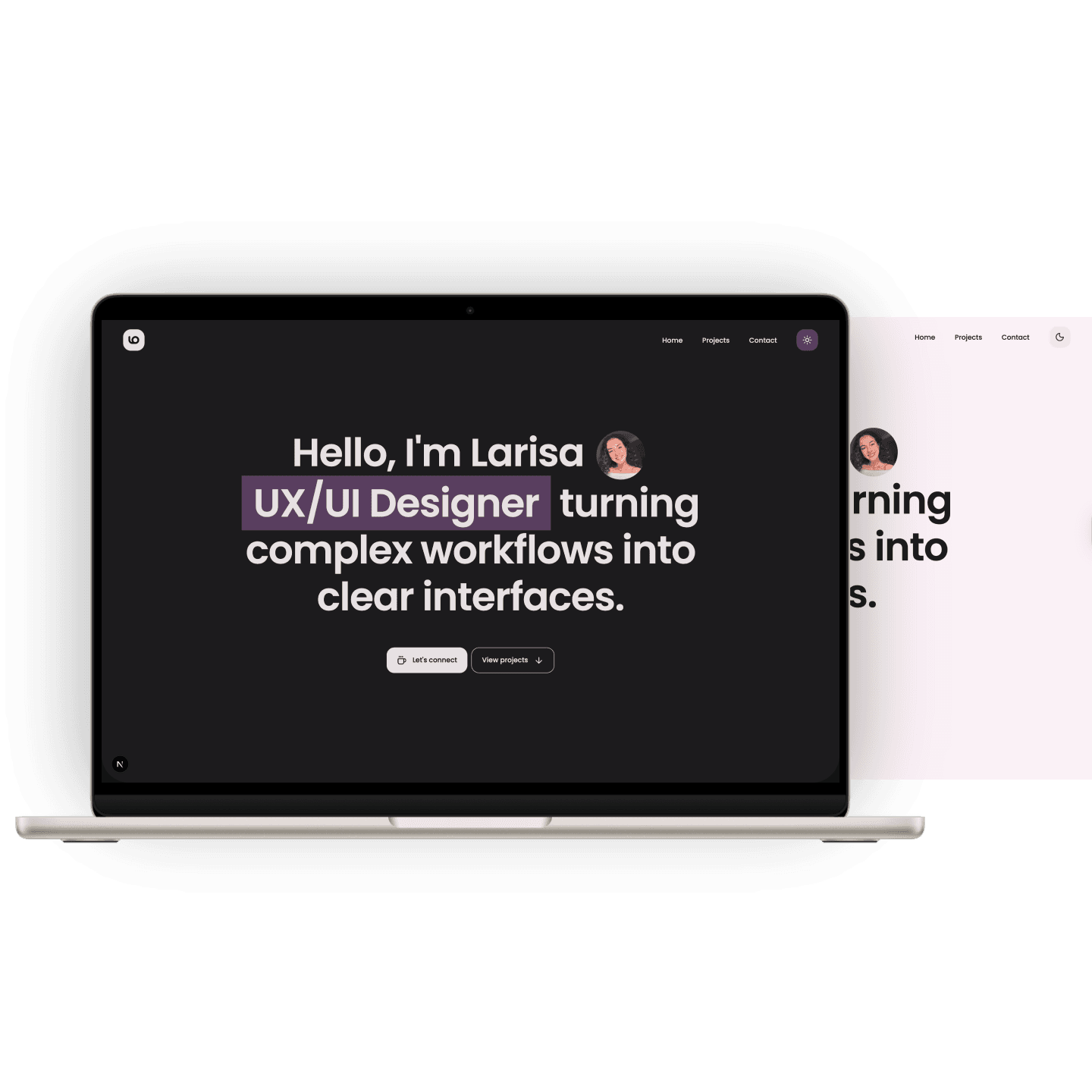 Preview of Coded my portfolio with AI assistance