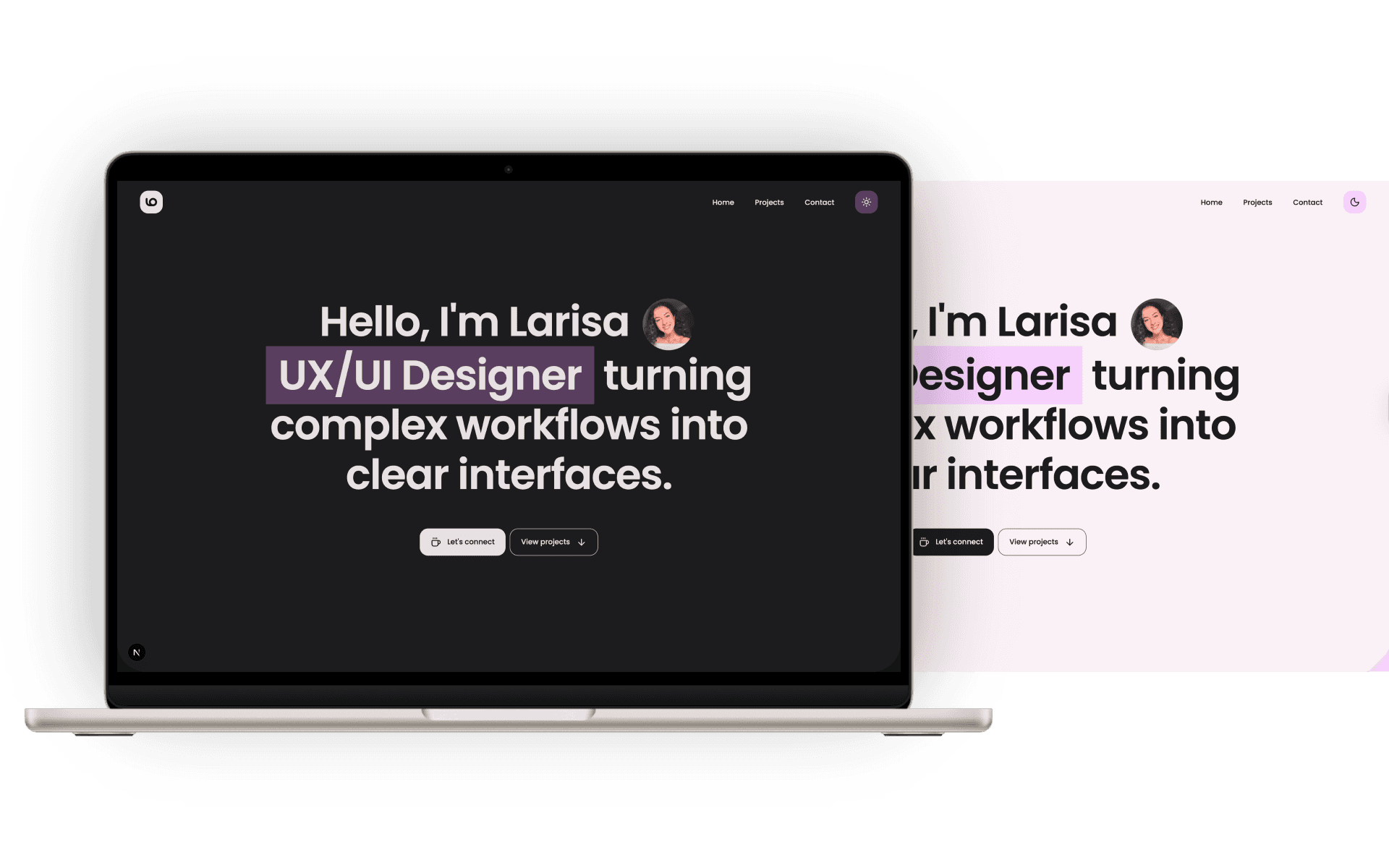 Coded my portfolio with AI assistance