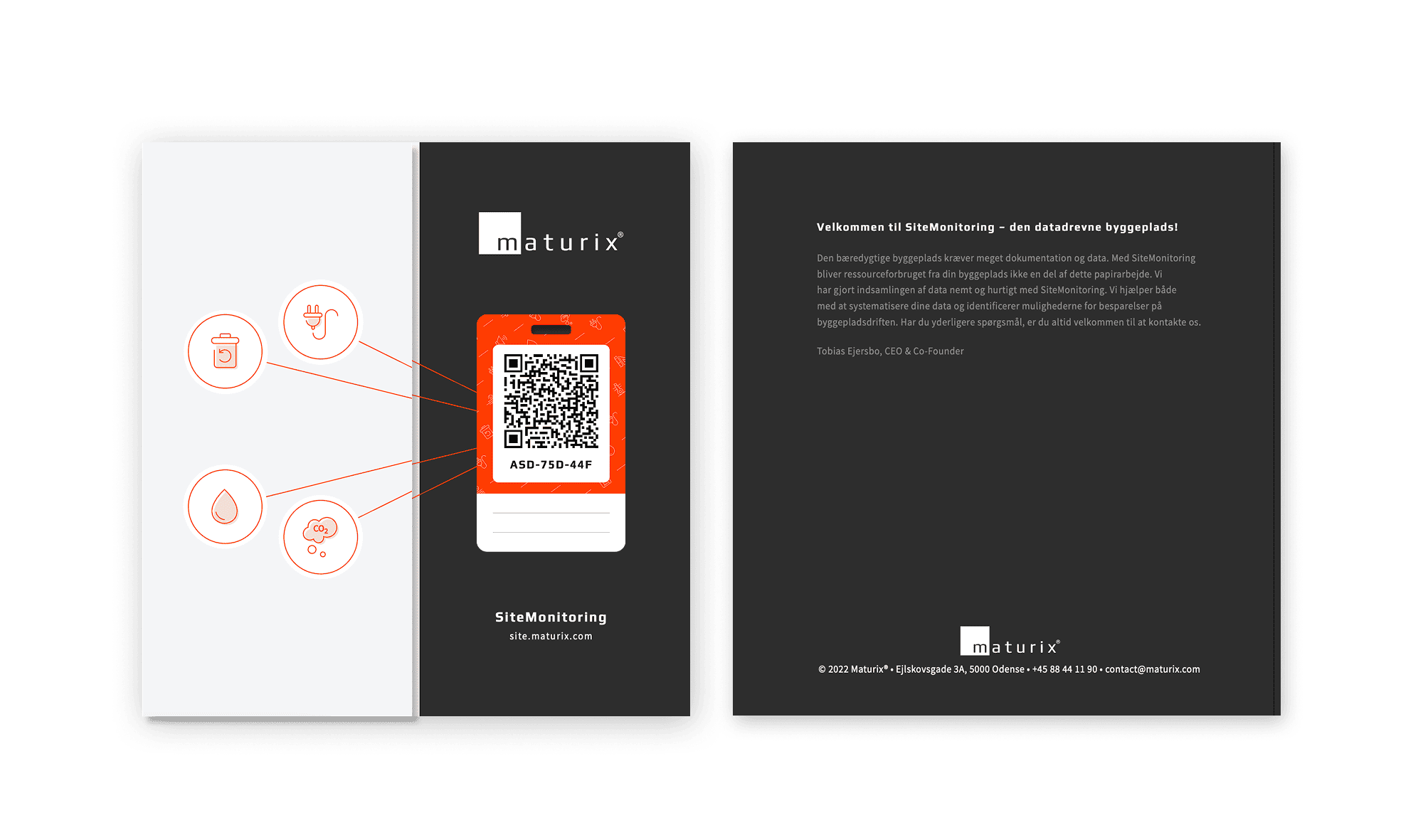 Designed the scannable cards for SiteMonitoring